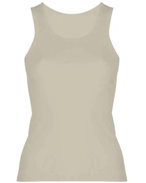 Wardrobe NYC Tops ,Ribbed Tank - Bruin