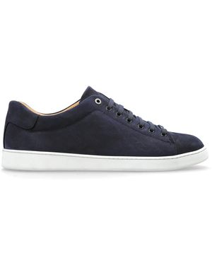 Brioni Suede Sports Schuhe - Blau