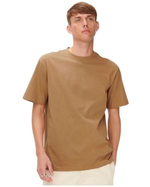 Only & Sons Fred Relax Ss Tee - Bruin