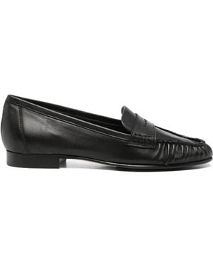 Aeyde Aldous Leder-Loafer - Schwarz