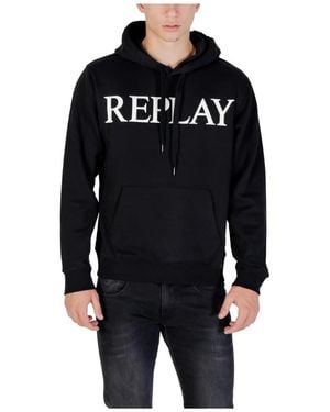Replay Hoodies - Black
