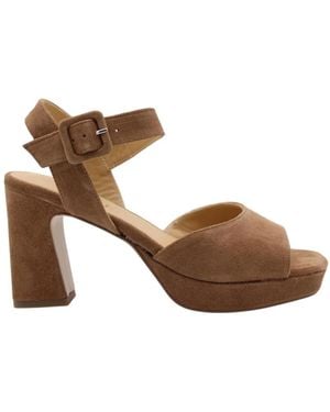 CTWLK High Heel Sandals - Brown