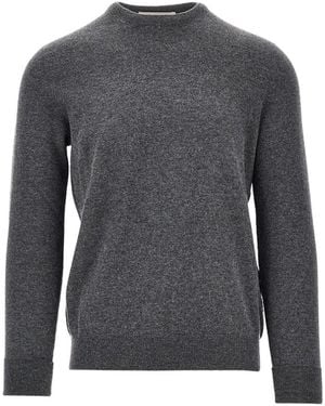 Ballantyne Kaschmirpullover Mit Rundhalsausschnitt - Grau