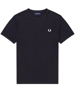 Fred Perry T-Shirts - Bleu