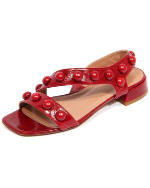 A. BOCCA Kardinalsandale Im Sandalenstil - Rot