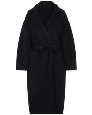 Alberta Ferretti Double Coat - Black