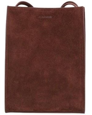 Jil Sander Cross Body Bags - Marrone