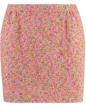 St. John Short Skirts - Red