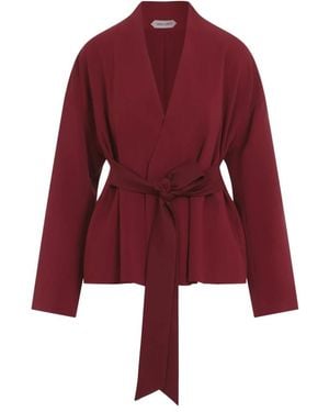 Alberta Ferretti Kimonos - Rosso