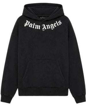 Palm Angels Hoodies - Noir