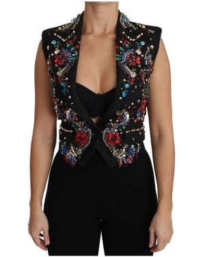 Dolce & Gabbana Vests - Black