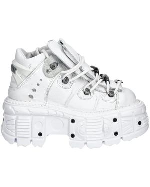 New Rock Sneakers - Metálico