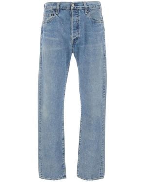 Levi's 1980S 501 Original Selvedge Jeans - Blauw