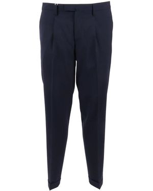 BRIGLIA Suit Trousers - Blue