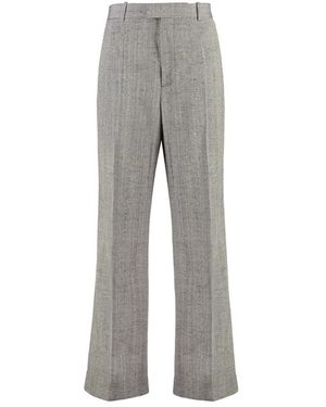 Bottega Veneta Wide Trousers - Grey