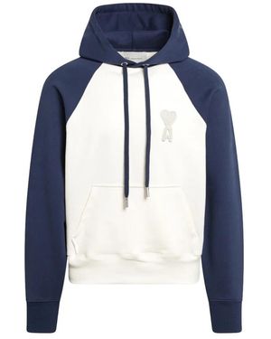 Ami Paris Hoodies - Azul