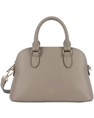 Lancaster Half-Moon Zipped Bag M Sierra Jia - Grau