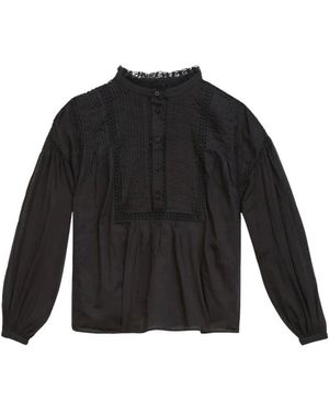 Isabel Marant Schwarzes Disia Top