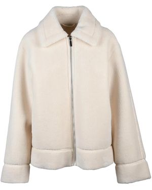 Pennyblack Pluche Jas - Naturel