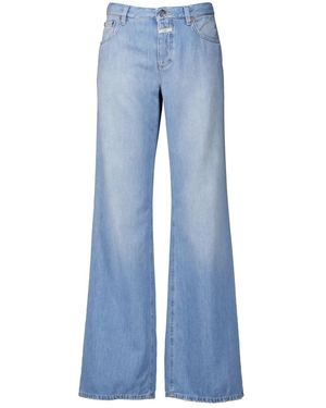 デニム・ジーパン CLOSED Wide leg Jurdy jeans LIGHT BLUE Closed Light Blue Denim Wide Leg Jurdy Denim Pant – WITTMORE