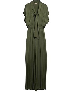 H2O Satin-Viskose-Jumpsuit Mit Halstuch - Grün