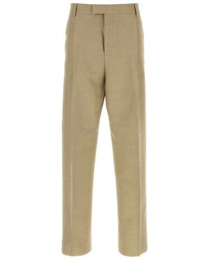 Ferragamo Broeken ,Leer Pantalon - Naturel