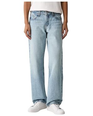 Levi's Low Rechte Jeans - Blauw