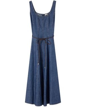Oltre Midi Dresses - Blu