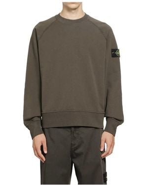 Stone Island Hoodies & Sweatvesten ,Grijs ,Sweatshirts