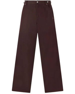 Roberto Cavalli Wide Trousers - Purple