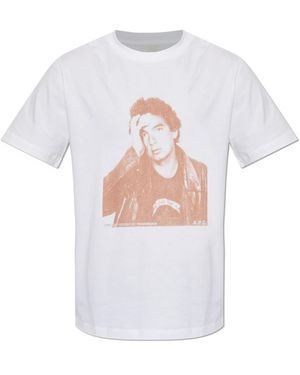 A.P.C. Tops ,Wit ,Katoen Jean T-Shirt