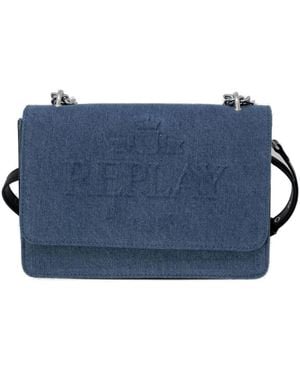 Replay Cross Body Bags - Blue