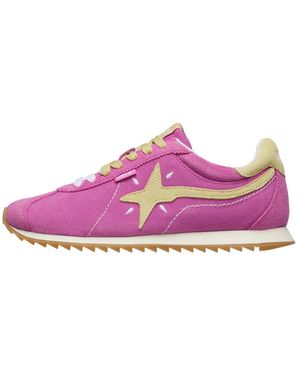 W6yz Schoenen ,Paars ,Suède Tahiti W Sneaker