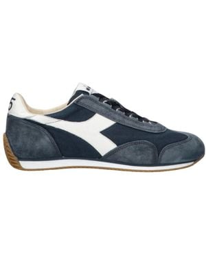 Diadora Canvas Stone Wash Sneaker Model - Blau