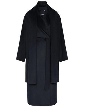 Max Mara Belted Coats - Azul