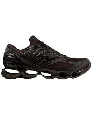 Mizuno Fitness ,Zwart ,Leer Wave Prophecy Ls