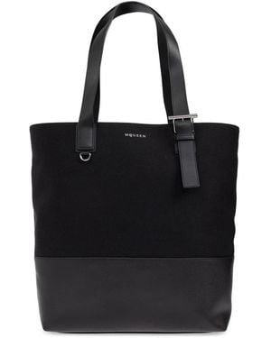 McQueen Tote Bags - Black