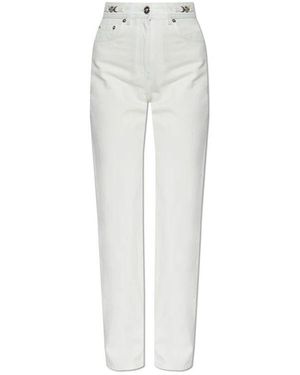 Versace Straight Jeans - Blanc