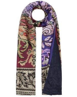 Pierre Louis Mascia Silky Scarves - Blue