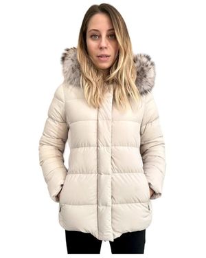 Moorer Winter Jackets - Natural