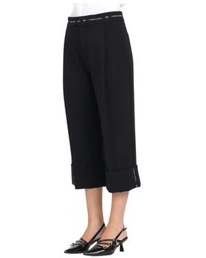 Elisabetta Franchi Long Shorts - Negro