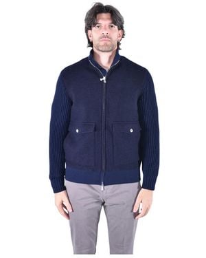 Eleventy Light Jackets - Azul