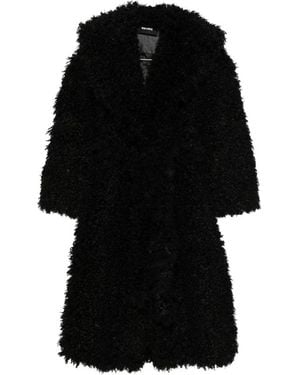 ROTATE BIRGER CHRISTENSEN Faux Fur & Shearling Jackets - Black