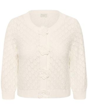 Kaffe Cardigans - Blanco