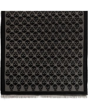 McQueen Scarves - Negro