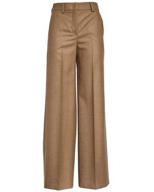 Incotex Wide Trousers - Brown