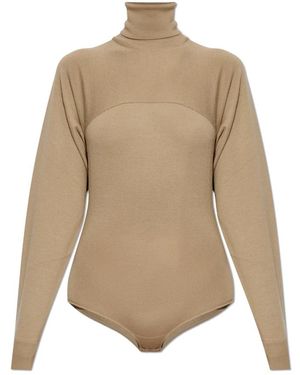 MM6 by Maison Martin Margiela Body Mit Rollkragen - Natur