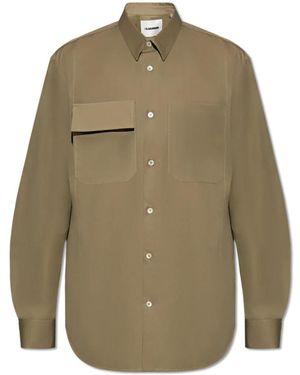 Jil Sander Casual Shirts - Groen