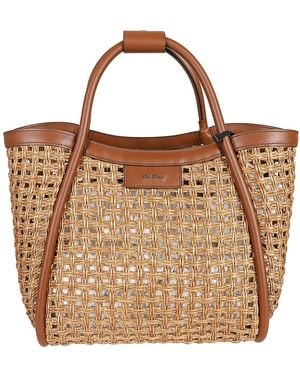 Max Mara Tote Bags - Brown