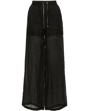 Lorena Antoniazzi Wide Trousers - Black